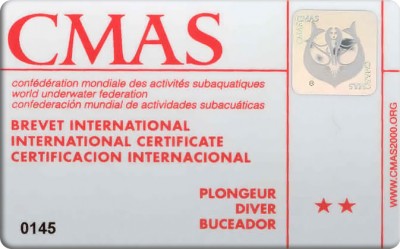 cmas diver 2