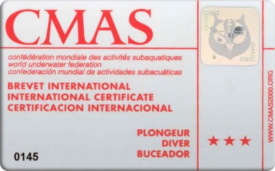 cmas diver 3